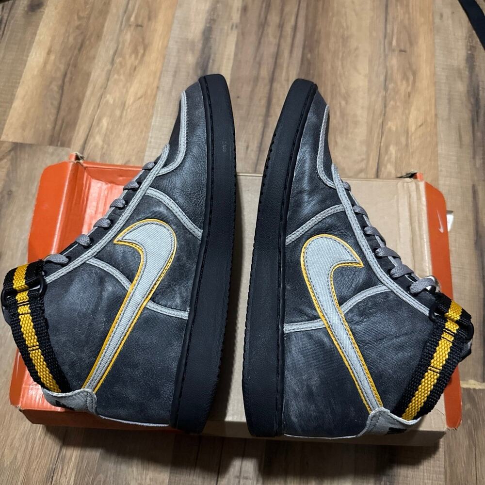 2004 Nike Vandal High LTD Supreme Vintage Euro Wash Pack Gold Leaf - Picture 3 of 10